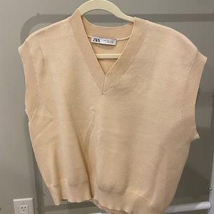 Zara sweater vest